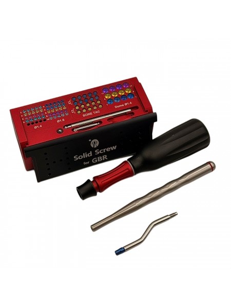 Набор винтов и пинов для костной пластики Haenaem Solid Screw Kit for GBR